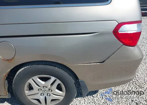 2007 Honda Odyssey Exl from USA, damaged, VIN 5FNRL38787B107942